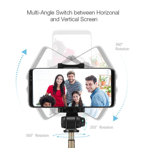 Wireless Bluetooth Selfie Tripod