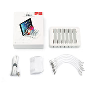 6-Port USB Charging Station