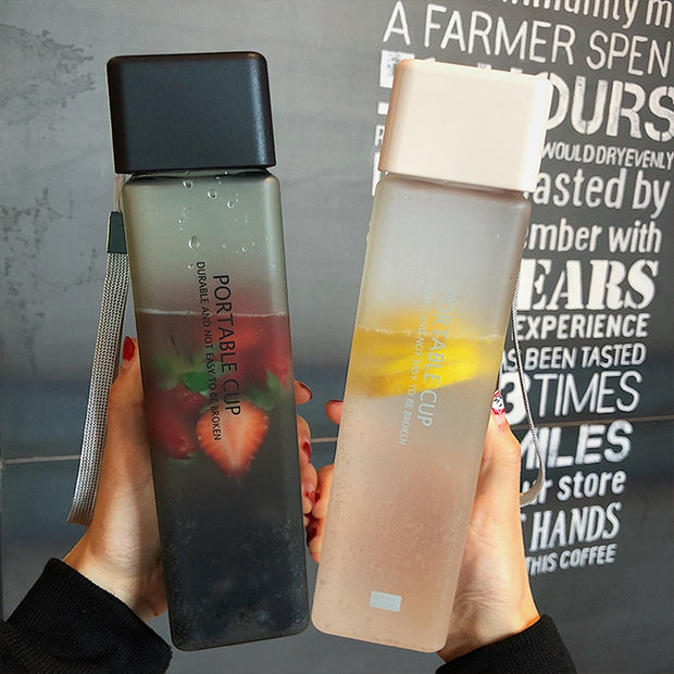 Travel and Camping Transparent Bottle