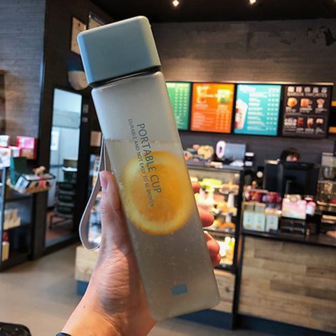 Travel and Camping Transparent Bottle