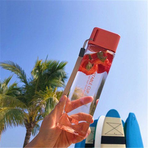 Travel and Camping Transparent Bottle
