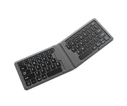 Portable Leather folding Mini Bluetooth Keyboard
