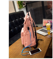 External USB Charge Backpack