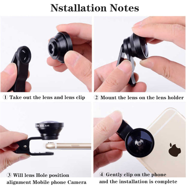 Smartphone Clip-On Lens