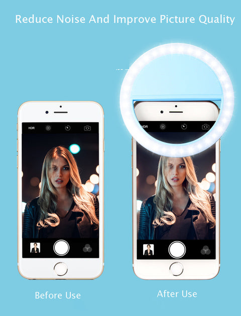 Mini LED Selfie Ring Light
