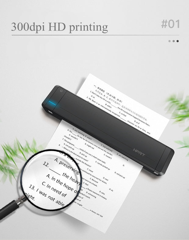 Wireless Portable Printer Anytime Anywhere
