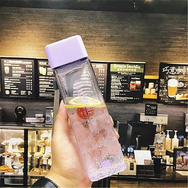 Travel and Camping Transparent Bottle