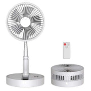 Folding USB electric fan humidifying spray telescopic night light