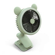 Folding USB electric fan humidifying spray telescopic night light