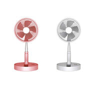 Folding USB electric fan humidifying spray telescopic night light