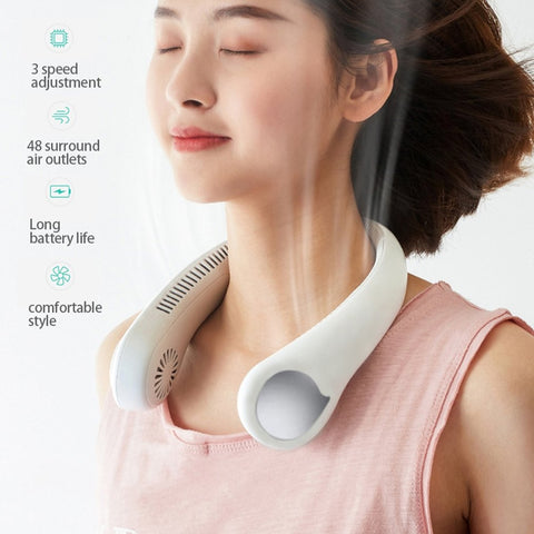 Portable Hanging Neck Fan