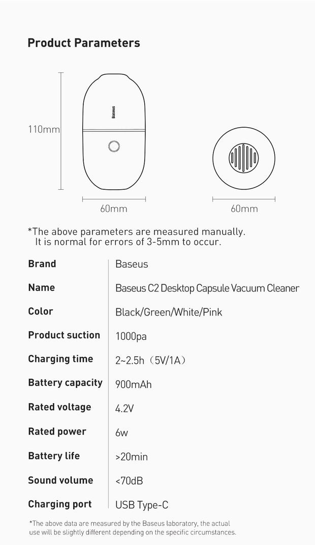 Mini Vacuum Cleaner