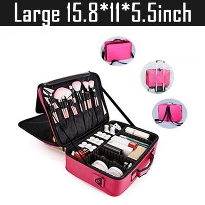 Pro Makeup Travel Suitcase