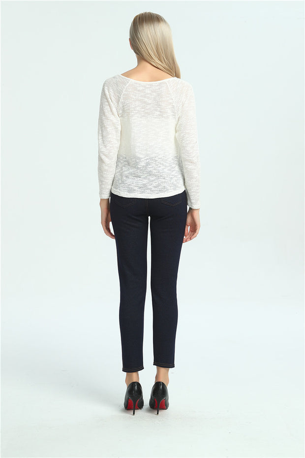 Thermal Fleece Denim Jeggings