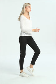 Thermal Fleece Denim Jeggings