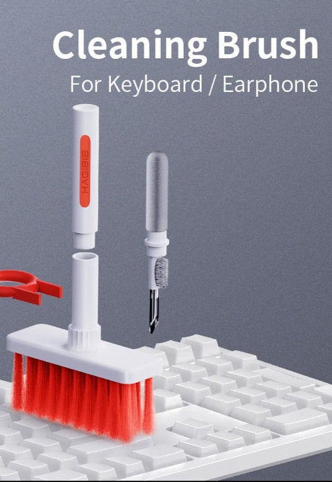 Keyboard & Earphone Cleaner (five in one)